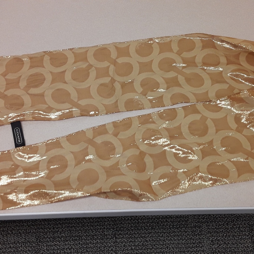 Gold Coach scarf